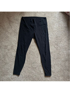 Women's Lululemon Black Leggings Size 16